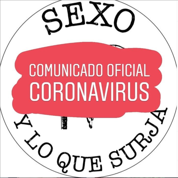 COMUNICADO OFICIAL por CORONAVIRUS